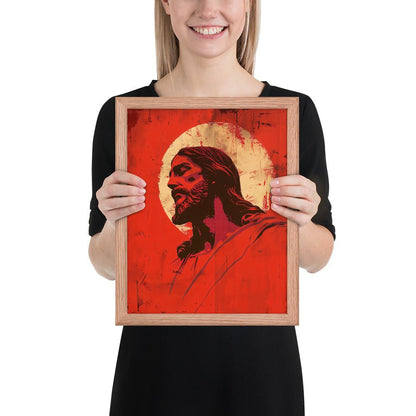 Crimson Christ Fine Art Print - ChristVisions