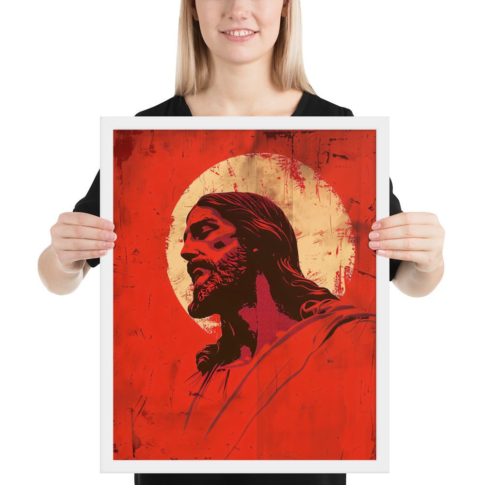 Crimson Christ Fine Art Print - ChristVisions