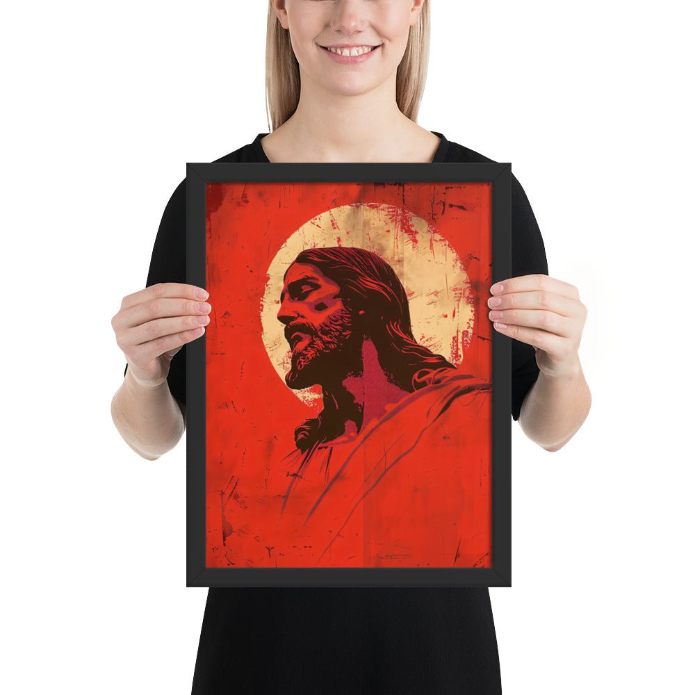 Crimson Christ Fine Art Print - ChristVisions