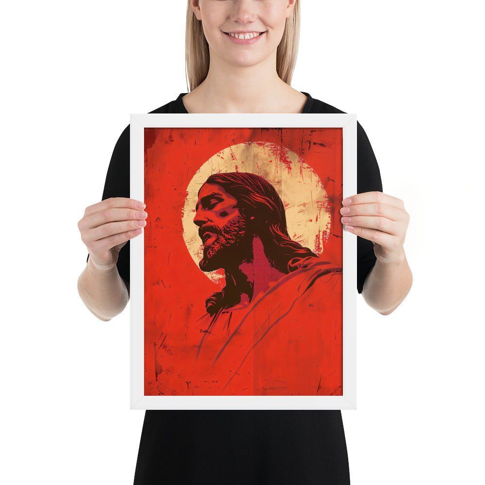 Crimson Christ Fine Art Print - ChristVisions