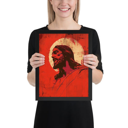 Crimson Christ Fine Art Print - ChristVisions