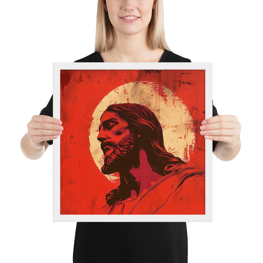 Crimson Christ Fine Art Print - ChristVisions