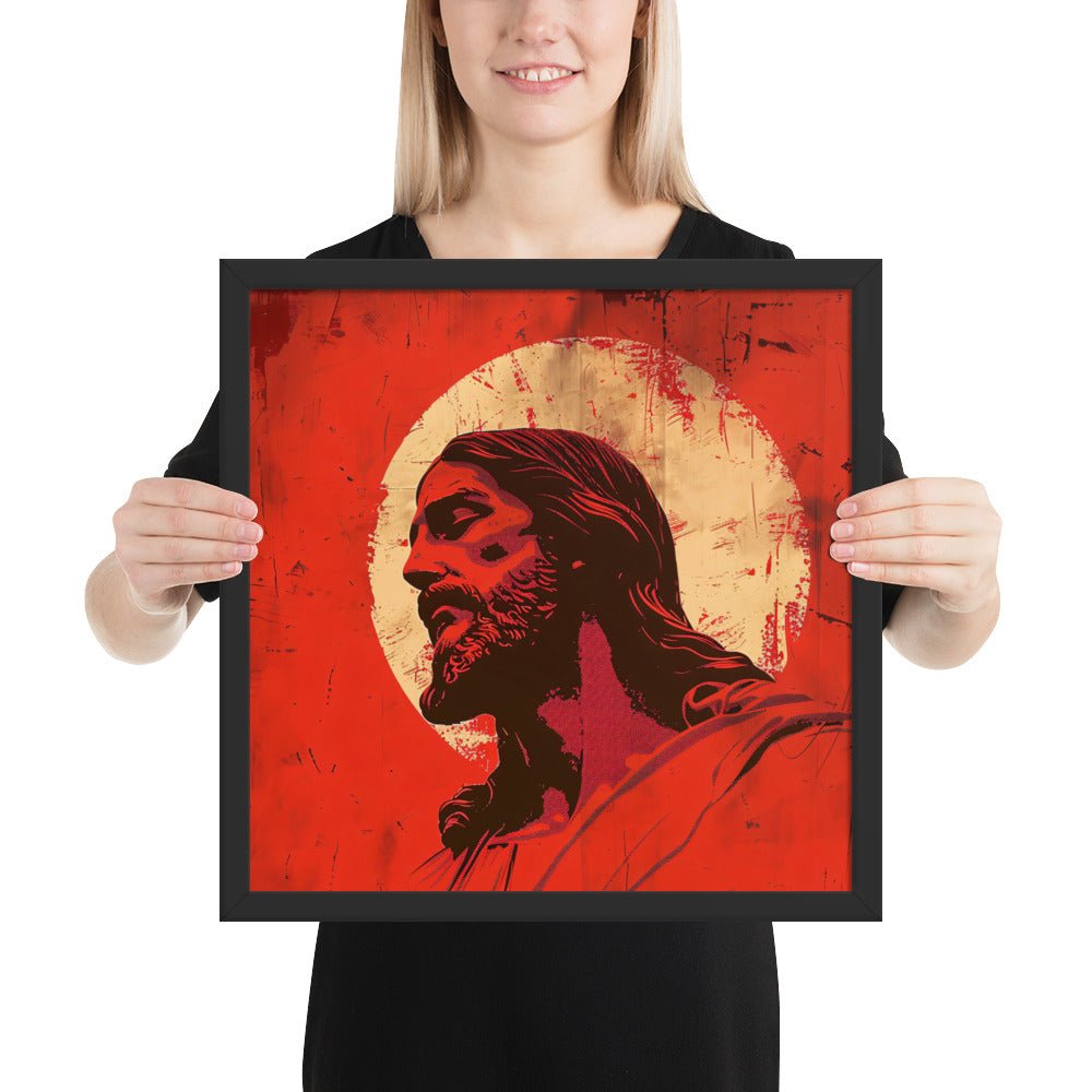 Crimson Christ Fine Art Print - ChristVisions