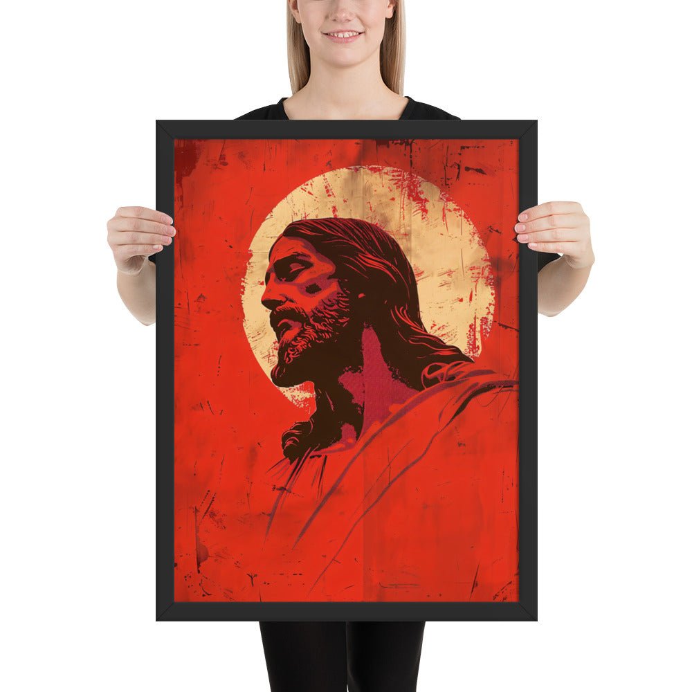Crimson Christ Fine Art Print - ChristVisions
