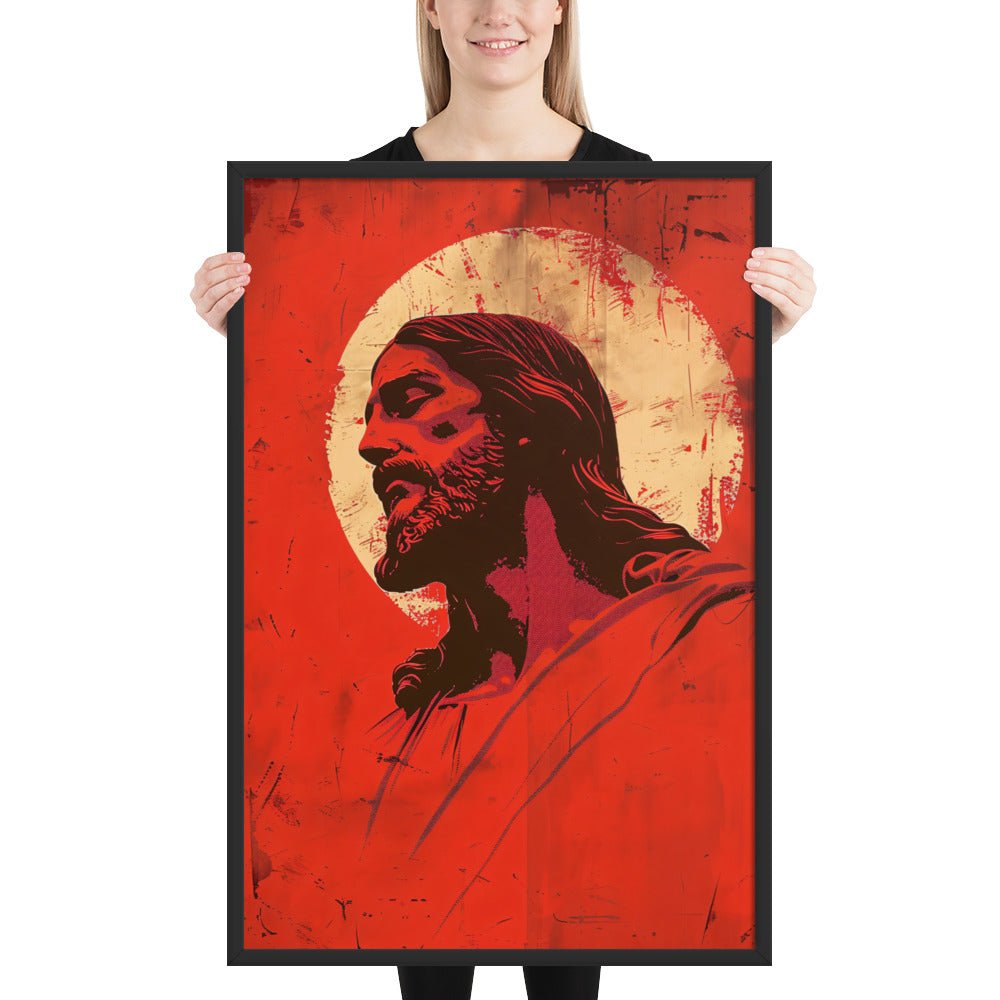 Crimson Christ Fine Art Print - ChristVisions