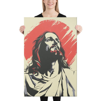 Crimson Light | Canvas Print