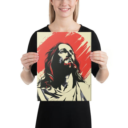 Crimson Light | Canvas Print