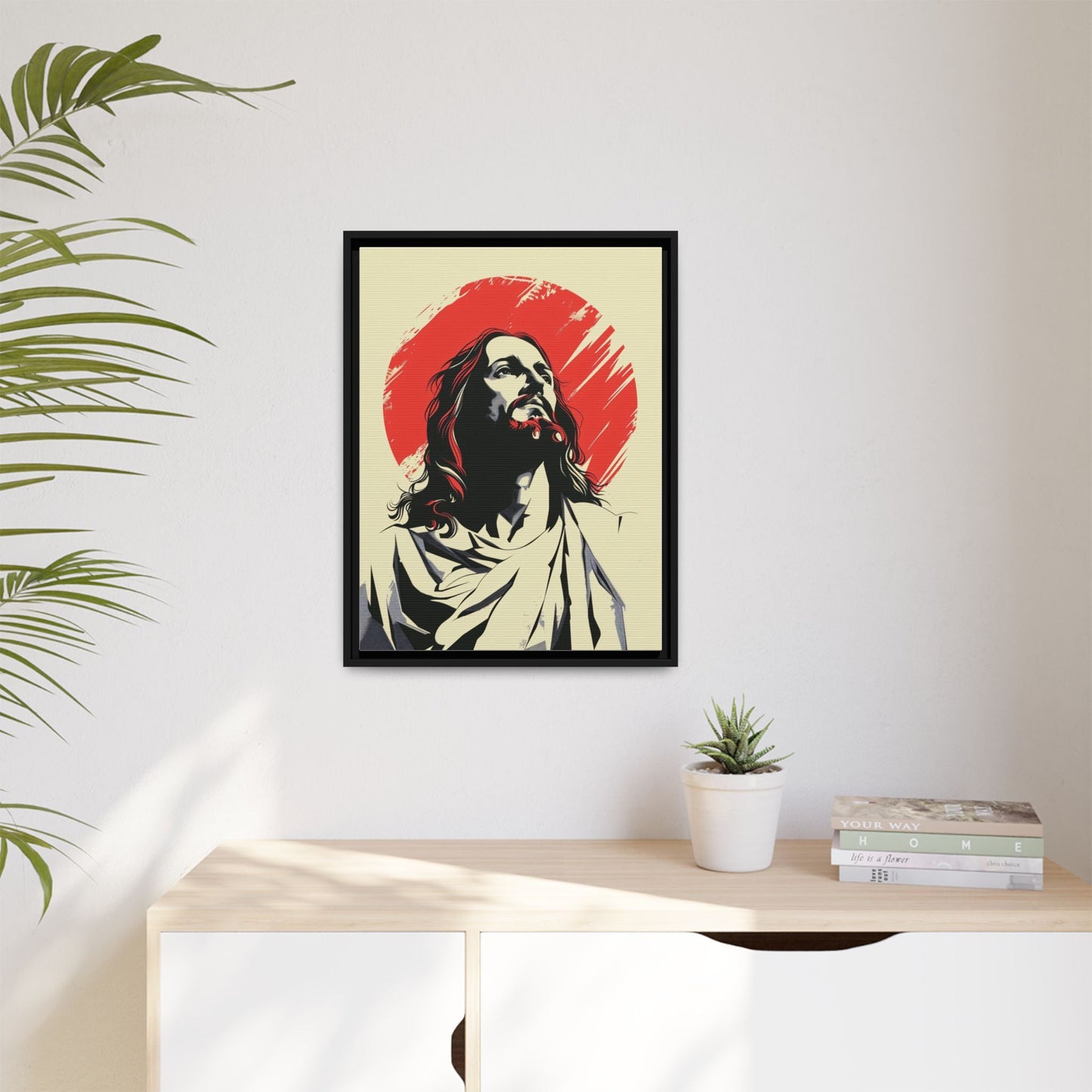Crimson Light | Canvas Print