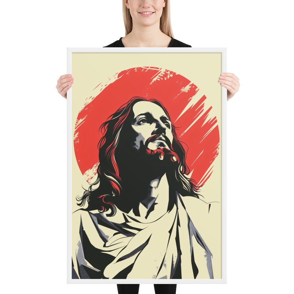 Crimson Light Fine Art Print - ChristVisions