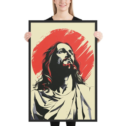Crimson Light Fine Art Print - ChristVisions