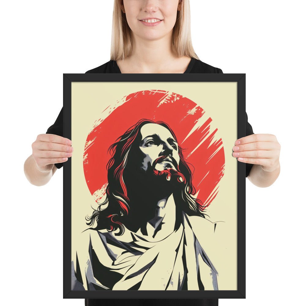 Crimson Light Fine Art Print - ChristVisions