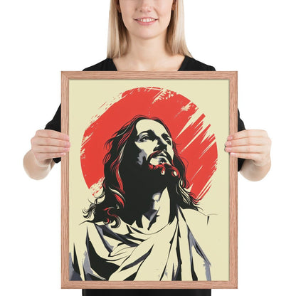 Crimson Light Fine Art Print - ChristVisions