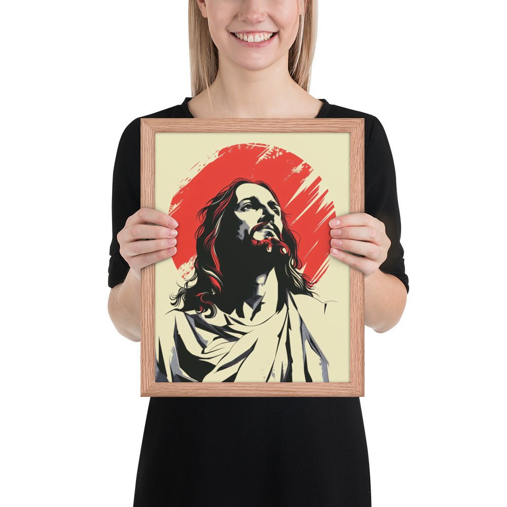 Crimson Light Fine Art Print - ChristVisions