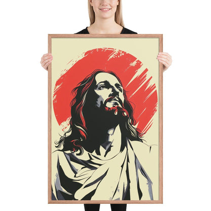 Crimson Light Fine Art Print - ChristVisions