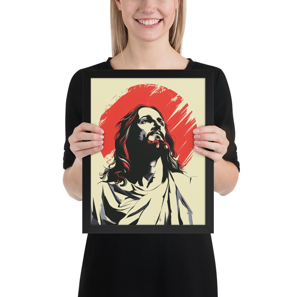 Crimson Light Fine Art Print - ChristVisions