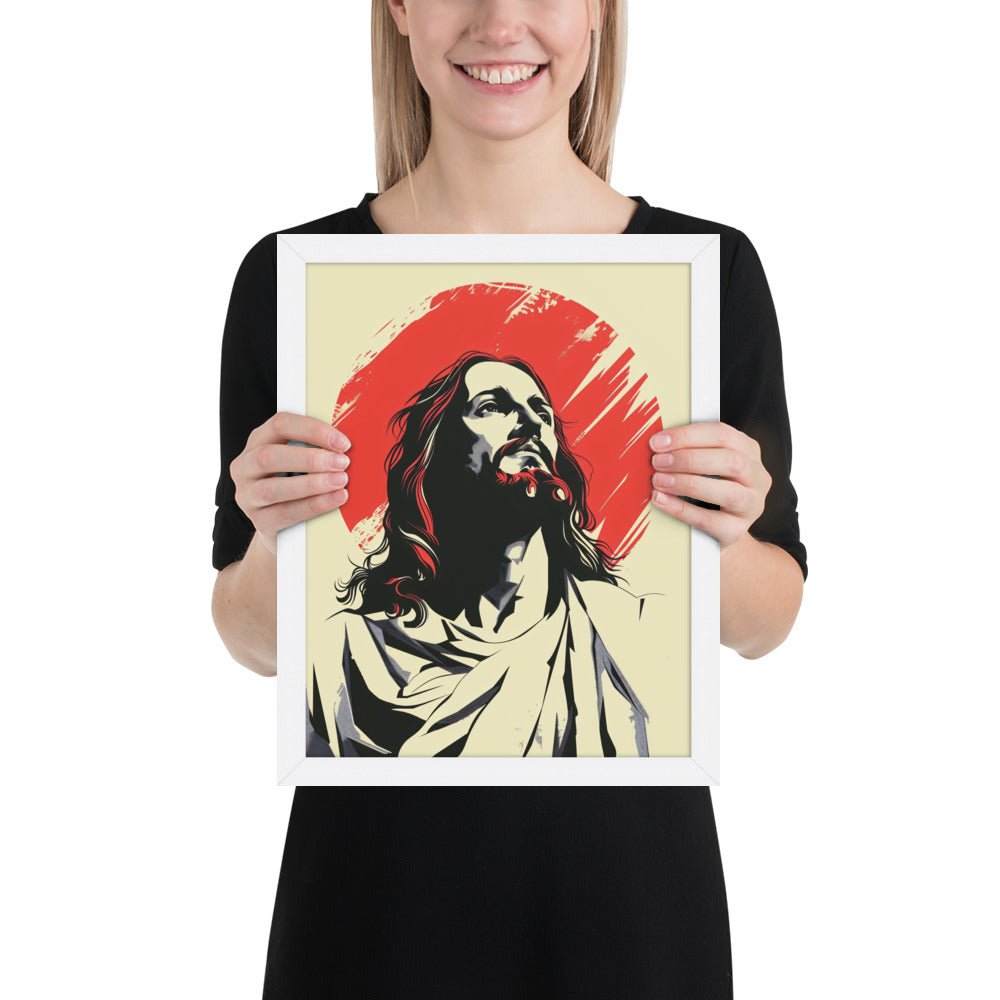Crimson Light Fine Art Print - ChristVisions