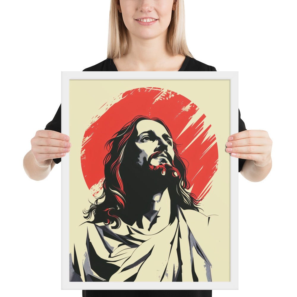 Crimson Light Fine Art Print - ChristVisions