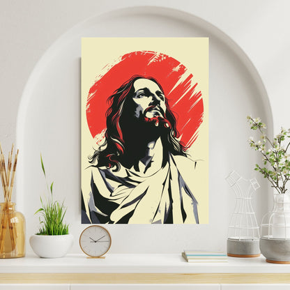 Crimson Light Fine Art Print - ChristVisions