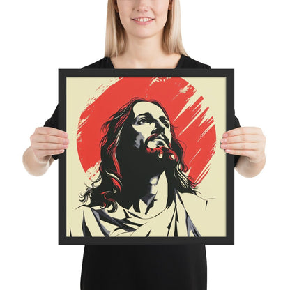 Crimson Light Fine Art Print - ChristVisions