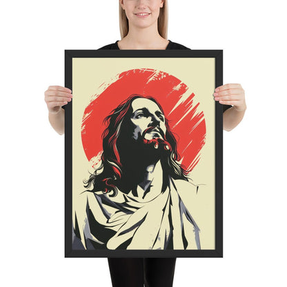 Crimson Light Fine Art Print - ChristVisions