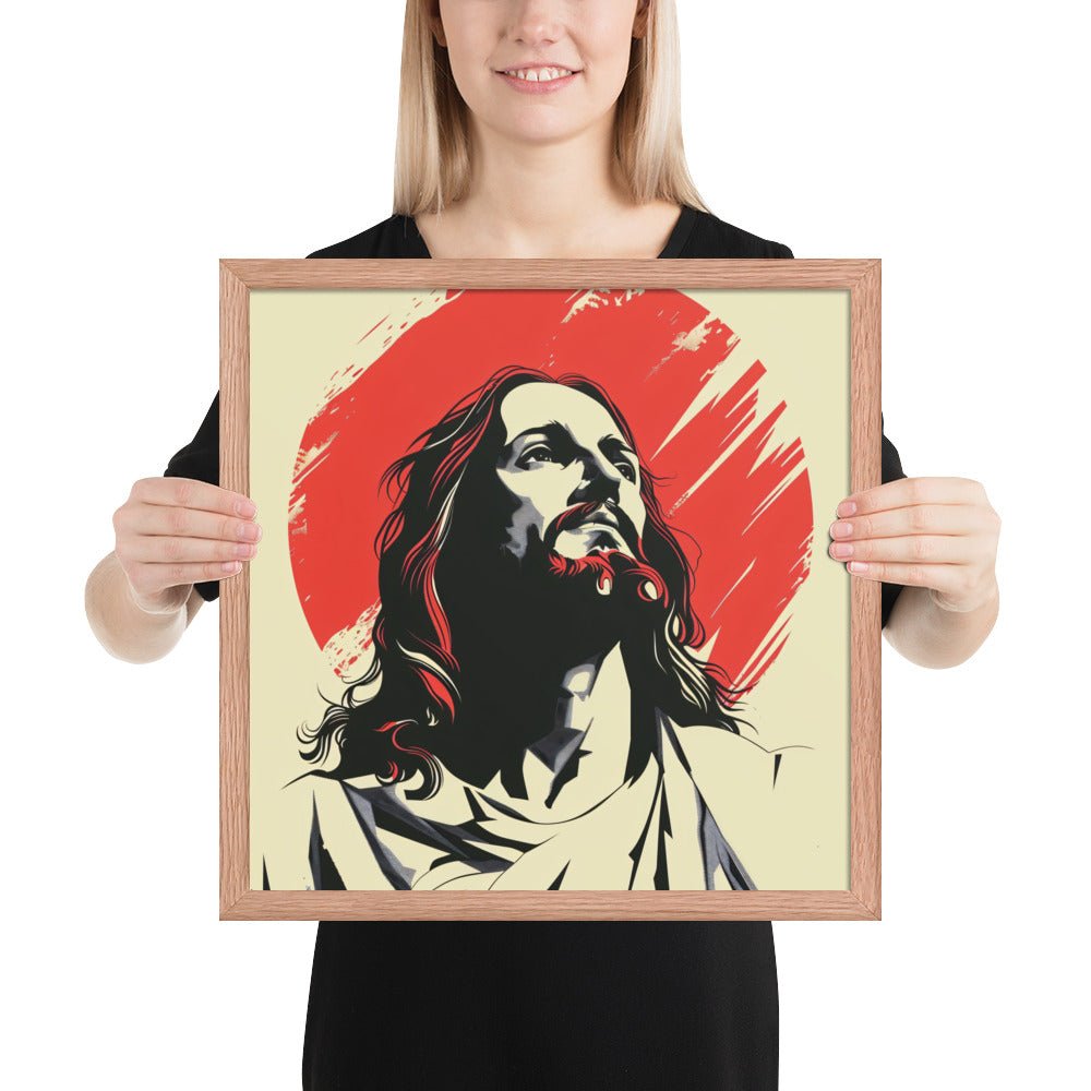 Crimson Light Fine Art Print - ChristVisions
