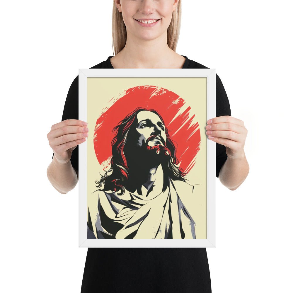 Crimson Light Fine Art Print - ChristVisions