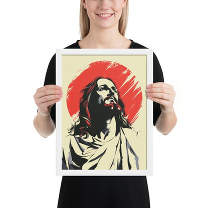 Crimson Light Fine Art Print - ChristVisions