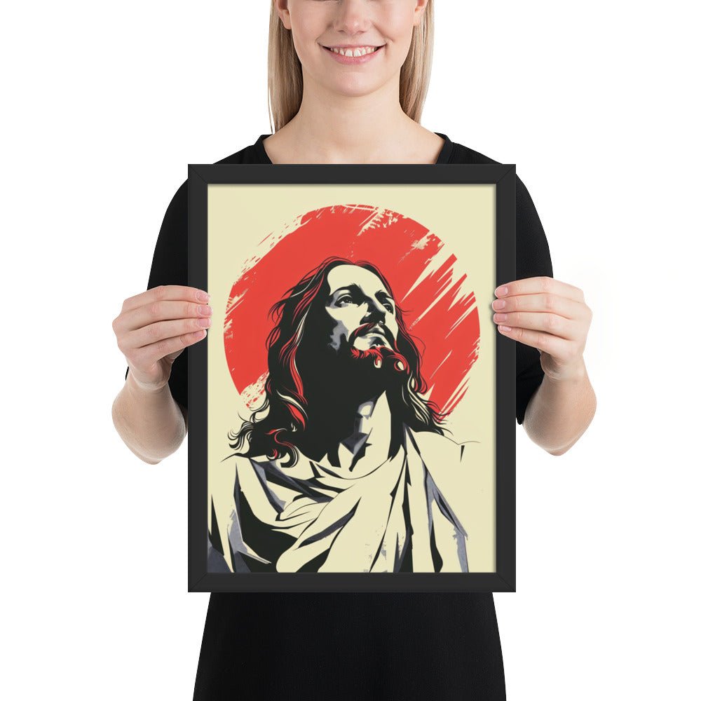 Crimson Light Fine Art Print - ChristVisions