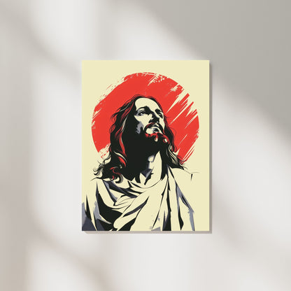 Crimson Light Fine Art Print - ChristVisions