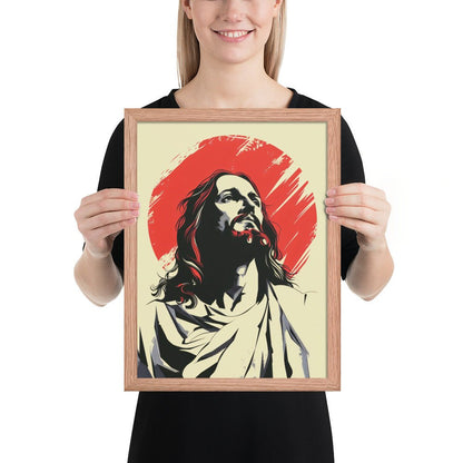 Crimson Light Fine Art Print - ChristVisions