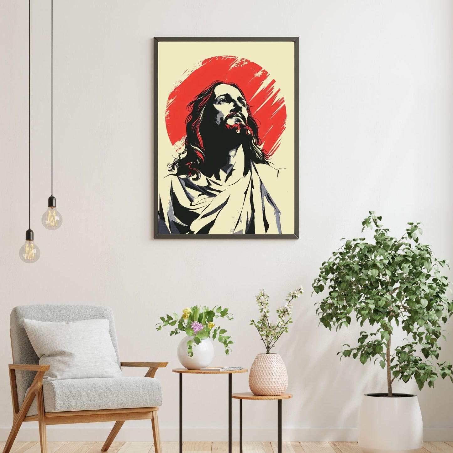 Crimson Light Fine Art Print - ChristVisions