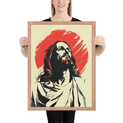 Crimson Light Fine Art Print - ChristVisions
