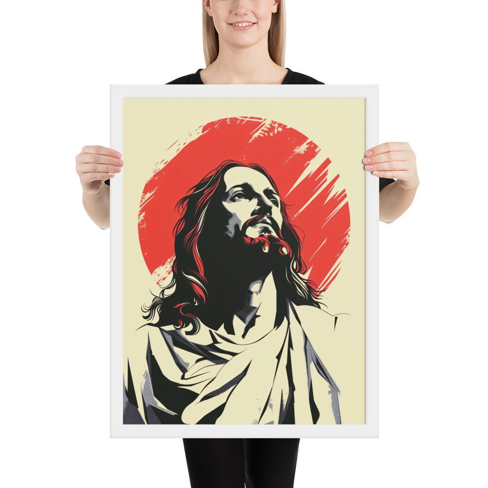 Crimson Light Fine Art Print - ChristVisions