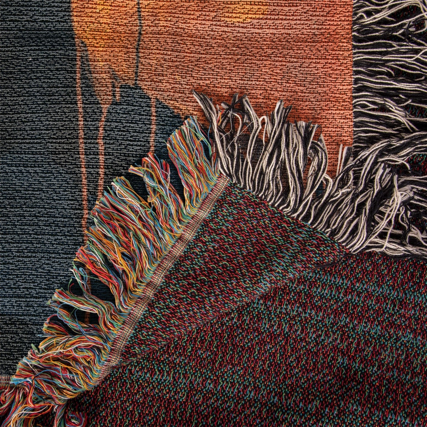 Crown Of Love | Woven Christian Throw Blanket