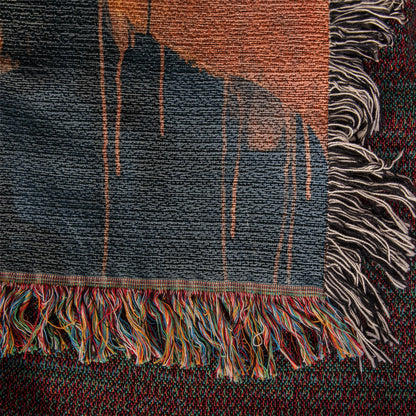 Crown Of Love | Woven Christian Throw Blanket