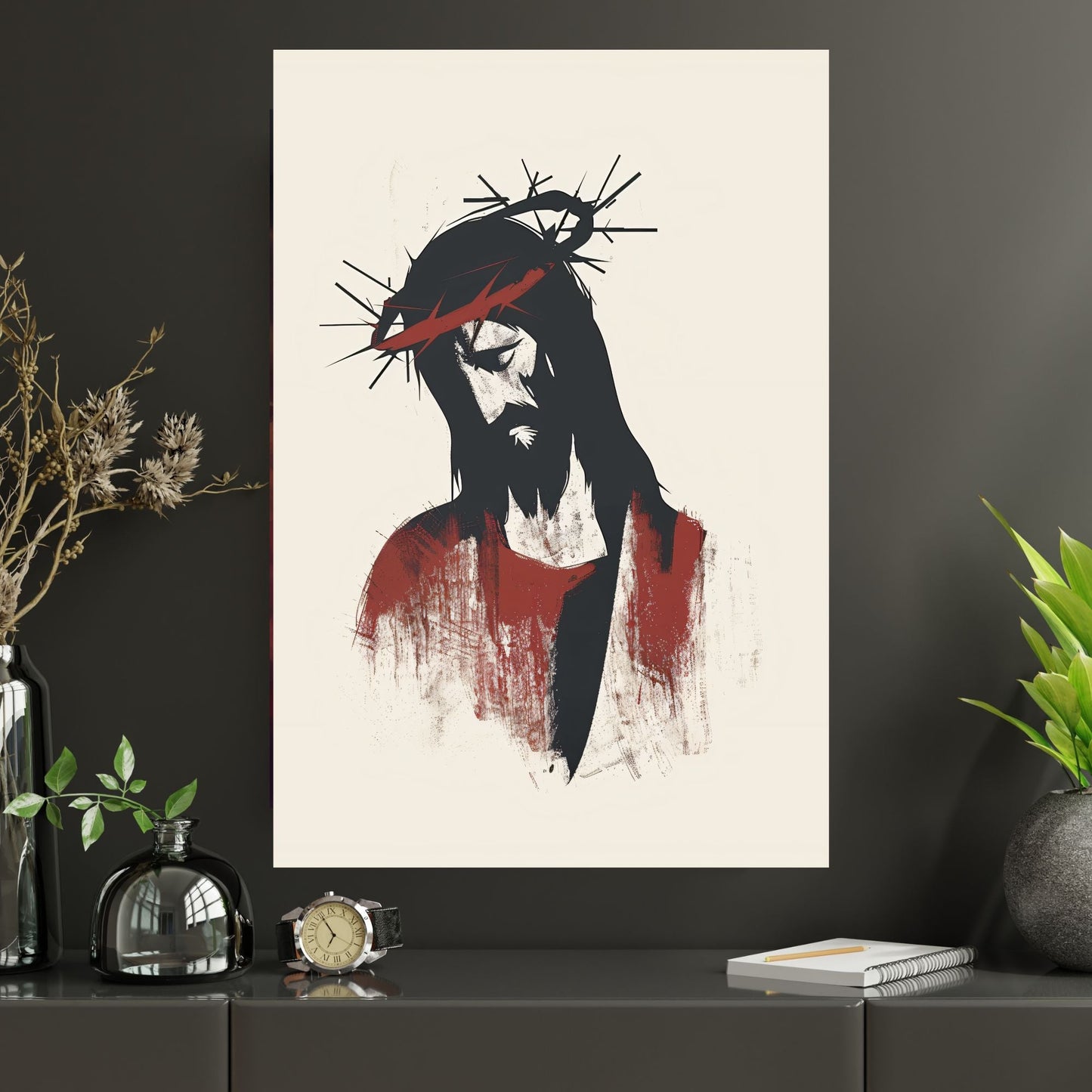 Crown Of Thorns Fine Art Print - ChristVisions