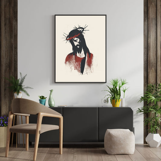 Crown Of Thorns Fine Art Print - ChristVisions