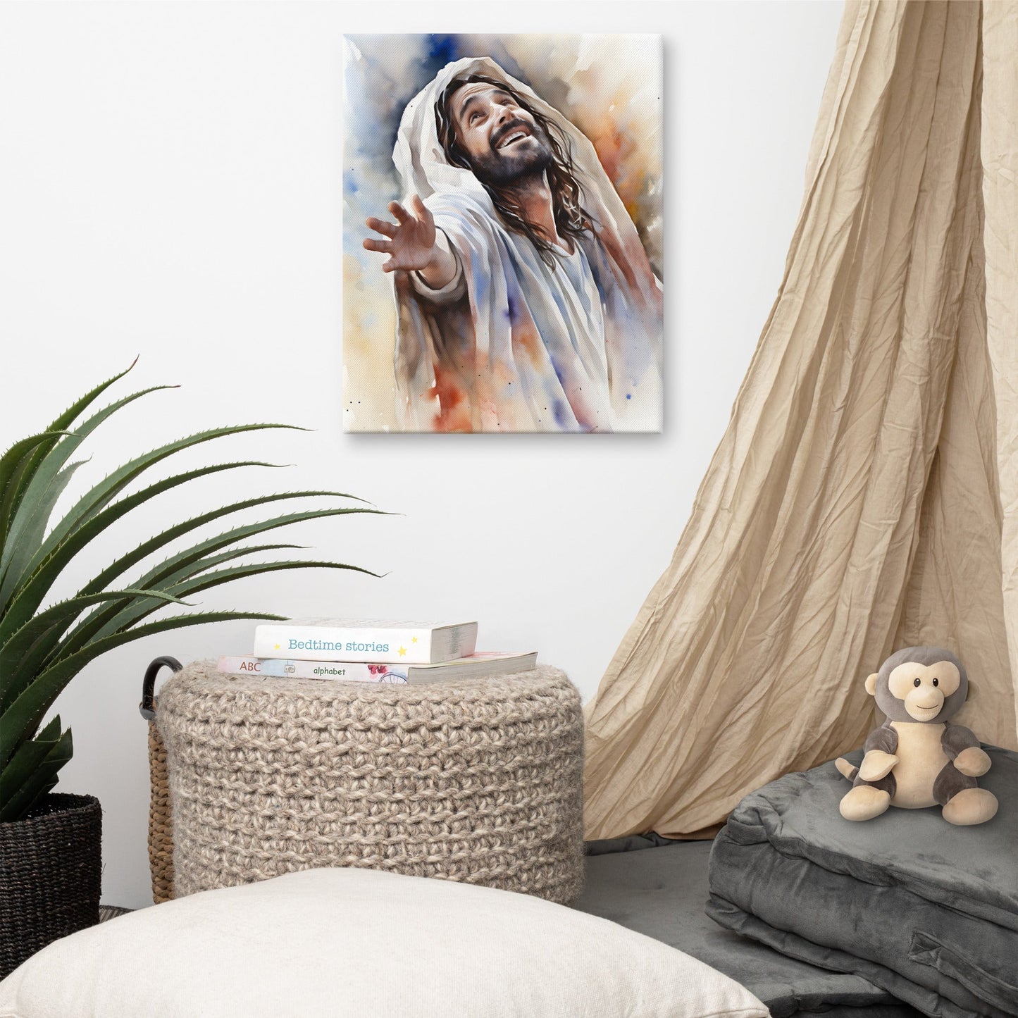 Delight Thou In The Lord Canvas Print - ChristVisions