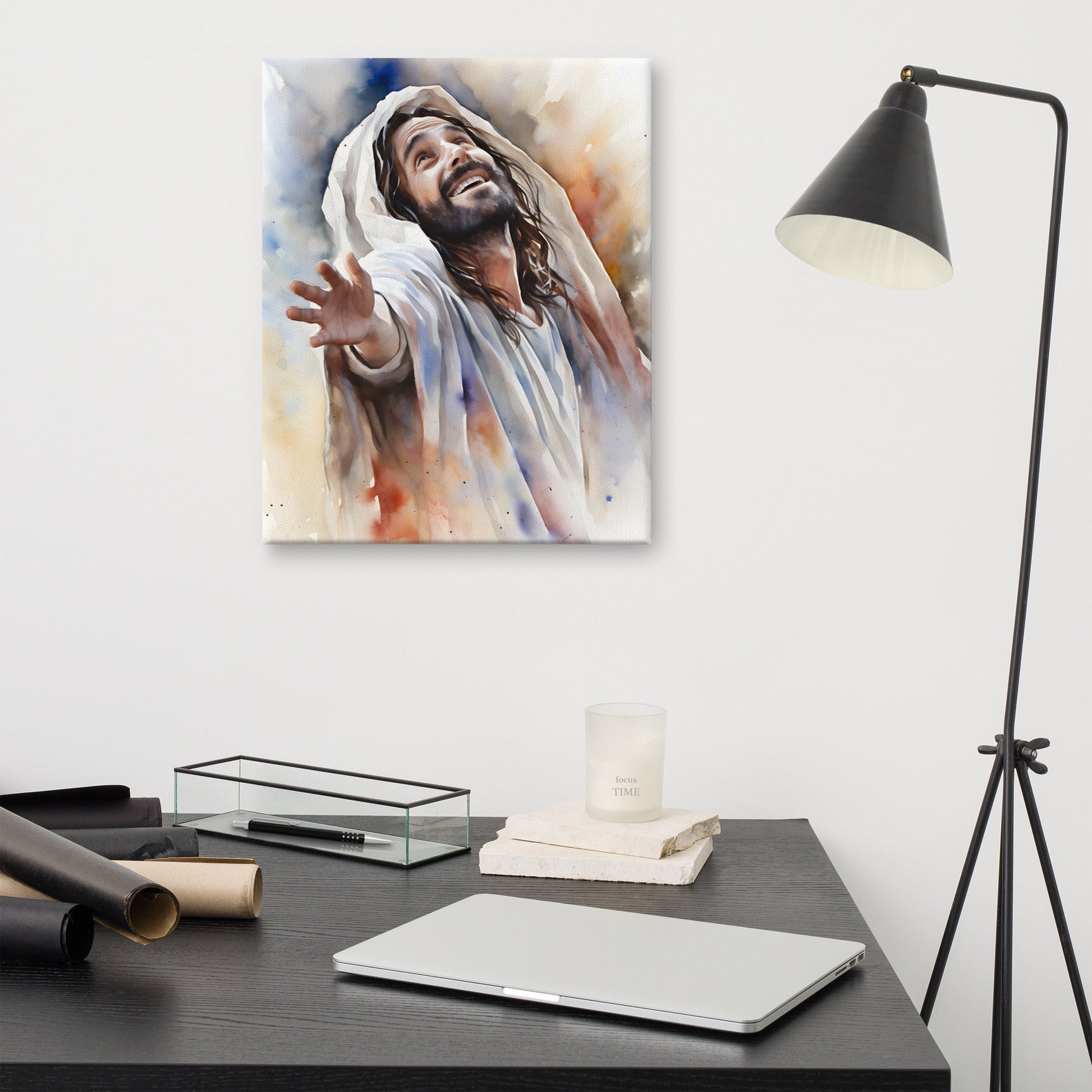 Delight Thou In The Lord Canvas Print - ChristVisions