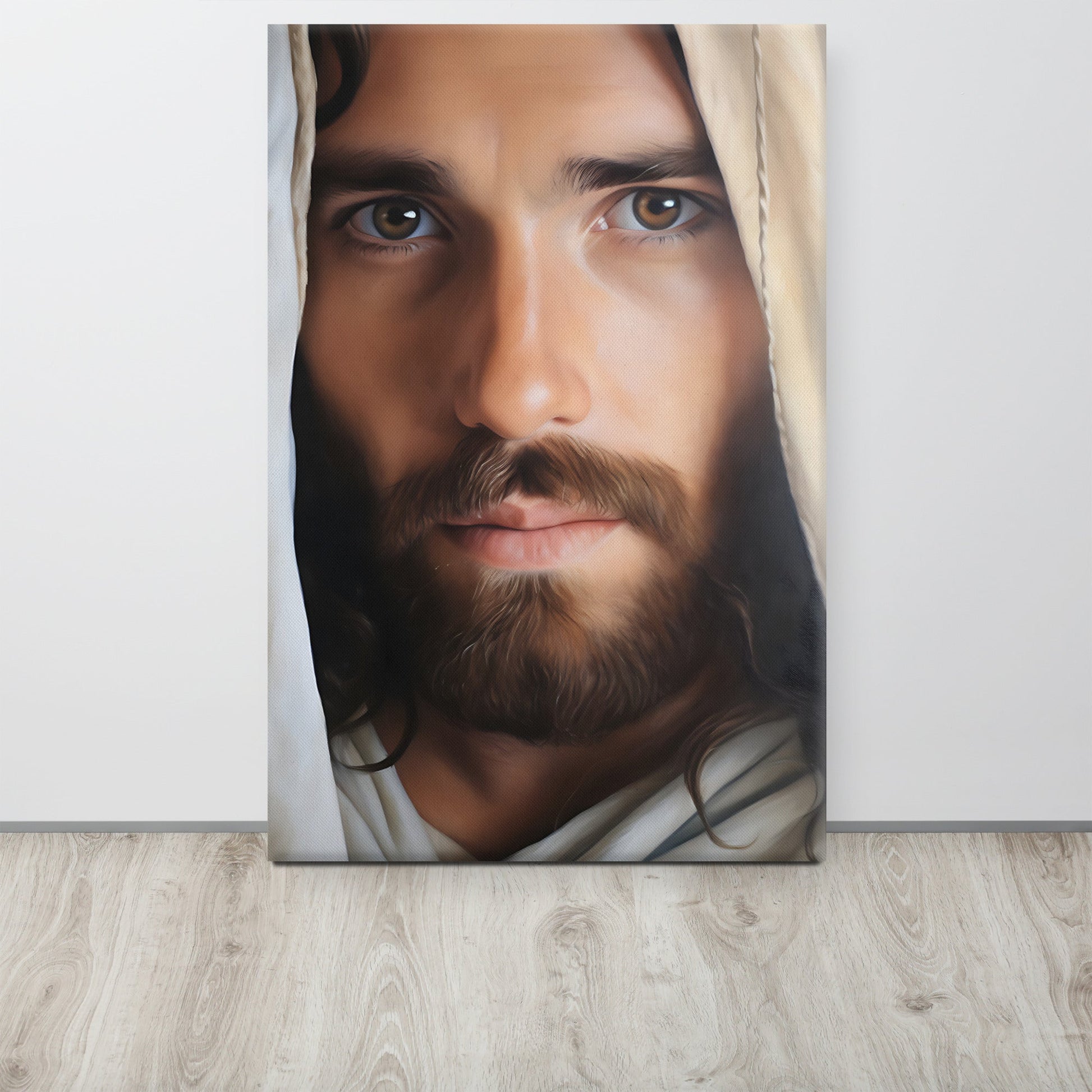 Divine Gaze Canvas Print - ChristVisions