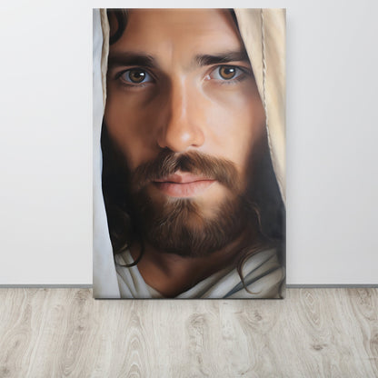 Divine Gaze Canvas Print - ChristVisions