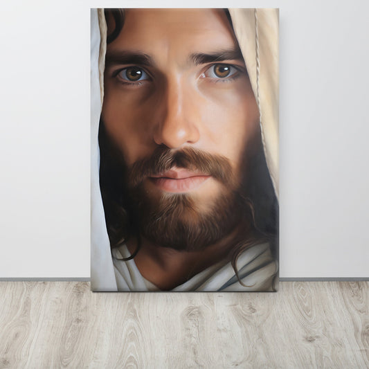 Divine Gaze Canvas Print - ChristVisions