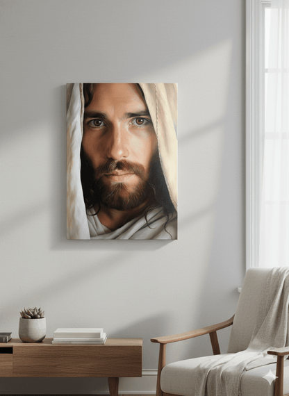 Divine Gaze Canvas Print - ChristVisions