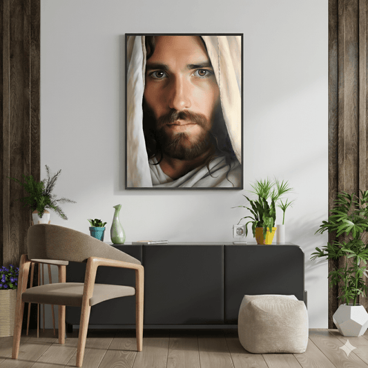 Divine Gaze Fine Art Print - ChristVisions
