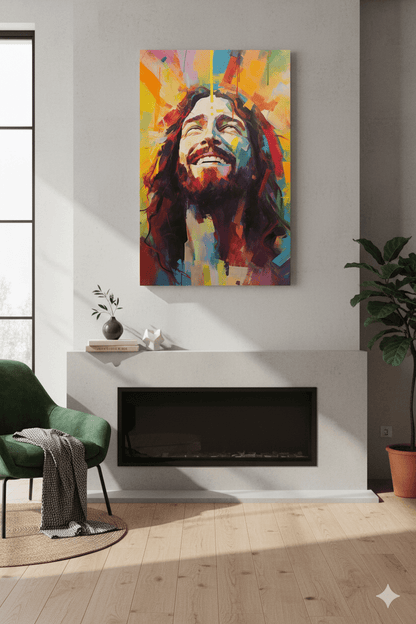 Divine Joy Canvas Print - ChristVisions