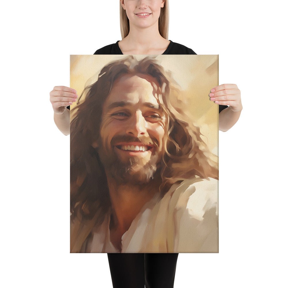 Free At Last In Jesus Canvas Print - ChristVisions