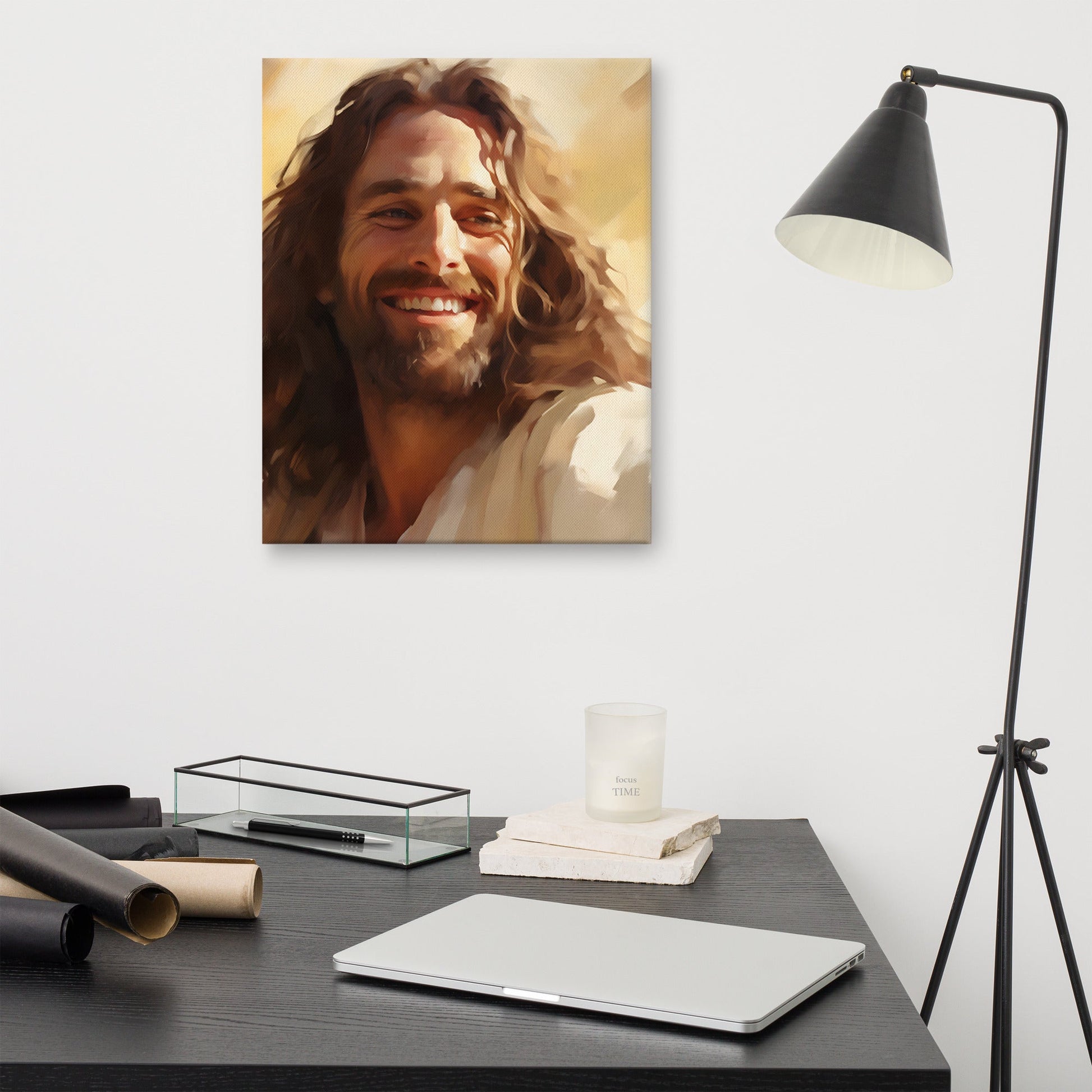 Free At Last In Jesus Canvas Print - ChristVisions