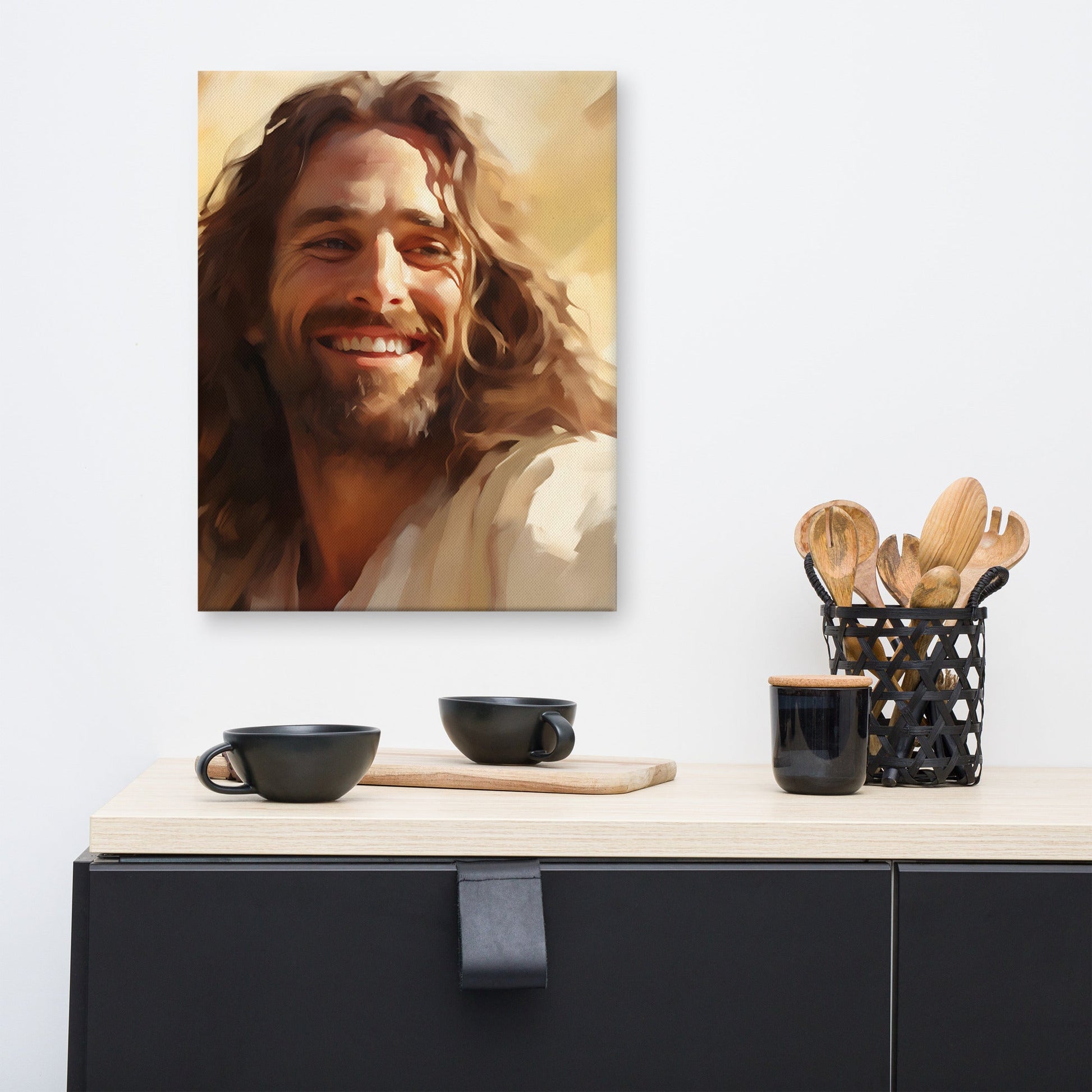 Free At Last In Jesus Canvas Print - ChristVisions