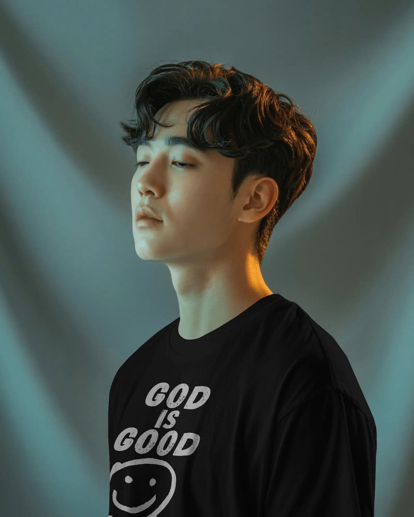 God Is Good Smiley Face T-Shirt - ChristVisions