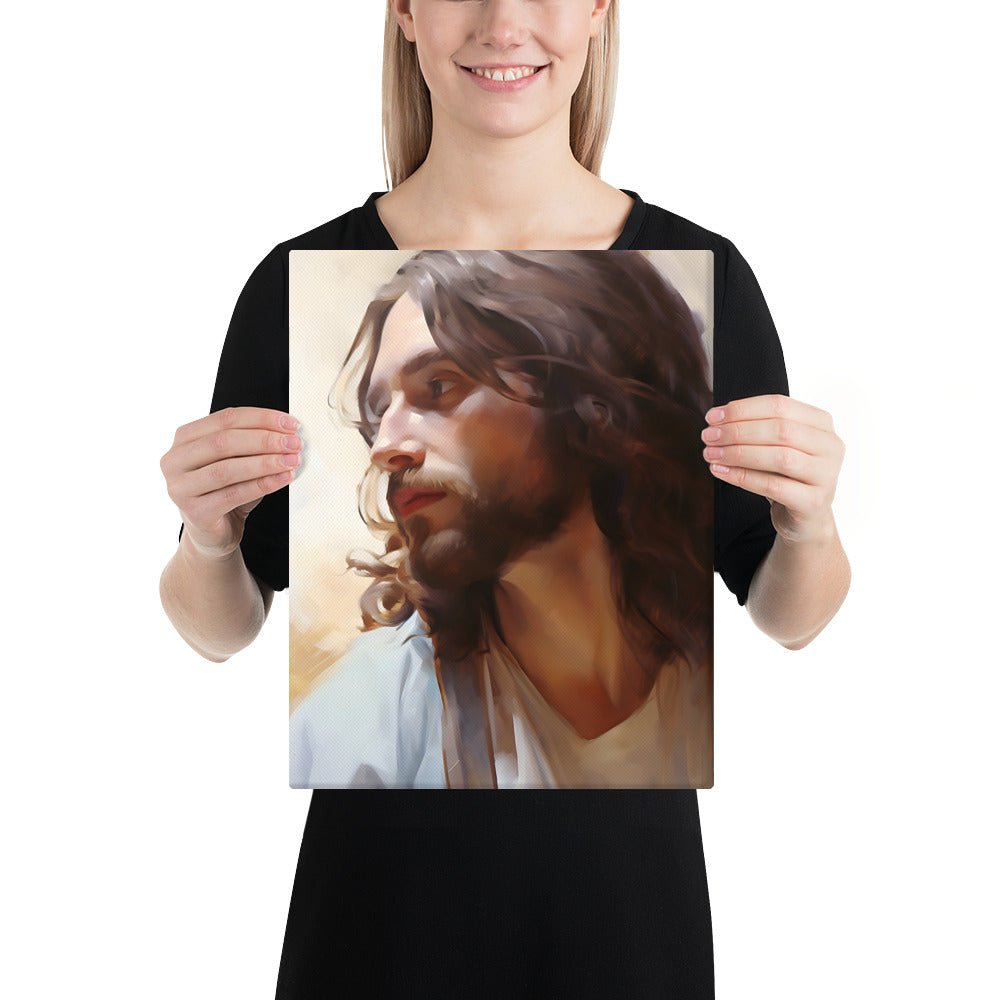 God So Loved The World Canvas Print - ChristVisions